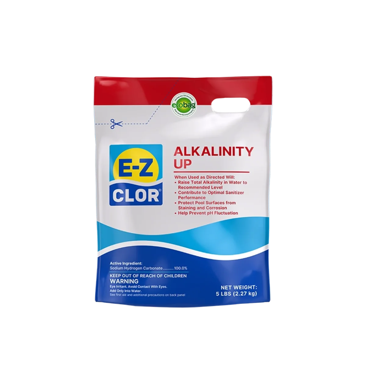 E-Z Clor Alkalinity Up container