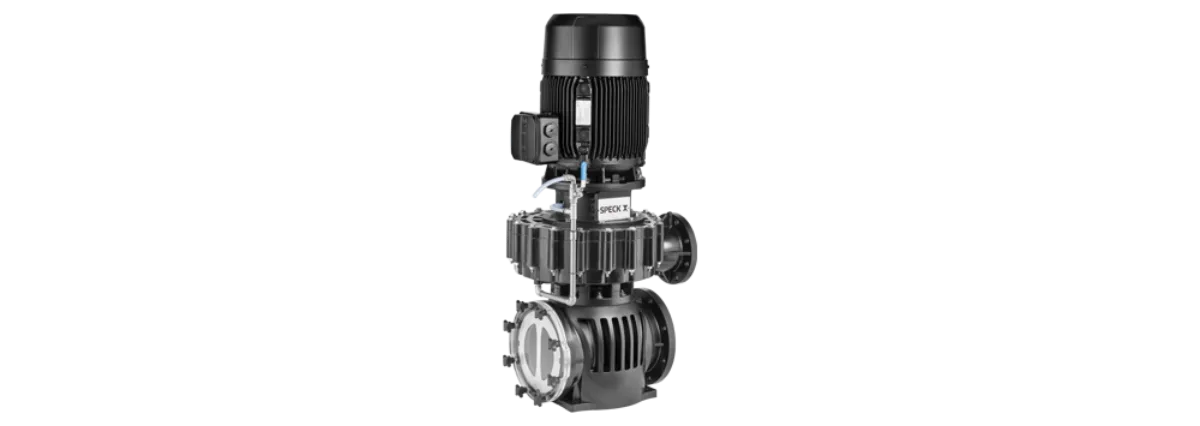 Speck BADU Block Multi 125/250 vertical commercial pool pump with strainer tank