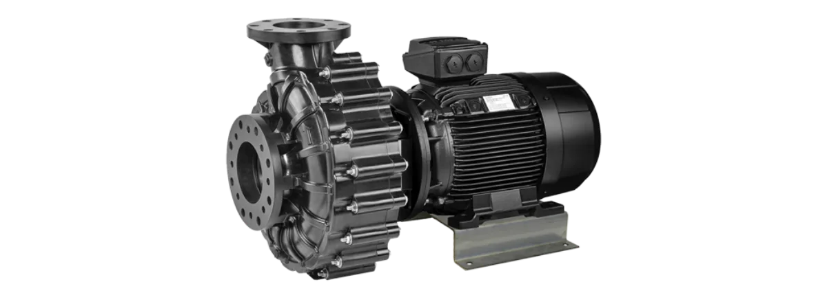 Speck Normblock Multi 125/250 horizontal commercial pool pump in corrosion-resistant plastic