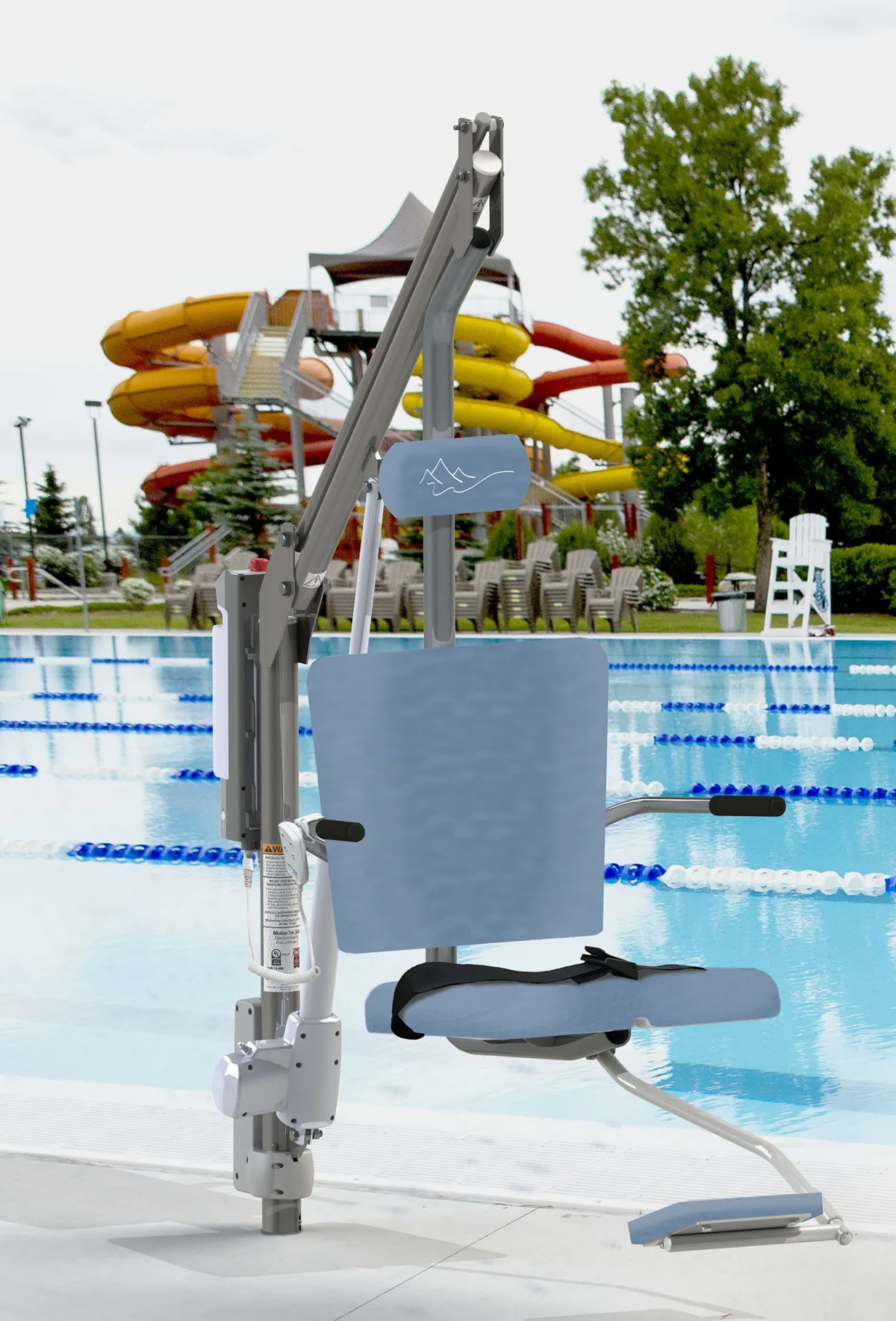 Spectrum Aquatics Motion Trek BP350 battery-powered pool lift